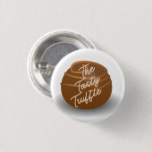 De lekkere truffel verzamelbare pin ronde button 3,2 cm (Voorkant /achterkant)