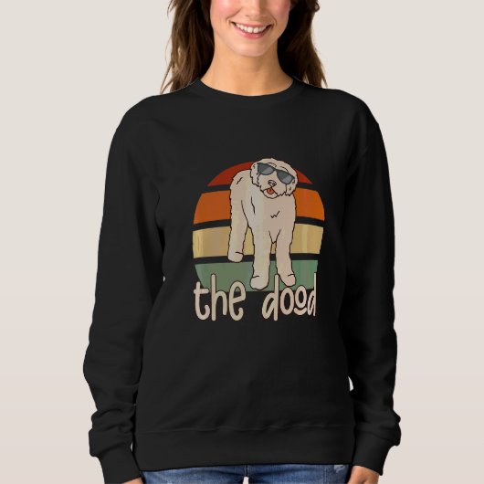 De lekkerste hond ontwerpen voor goldendoodle trui (Voorkant)