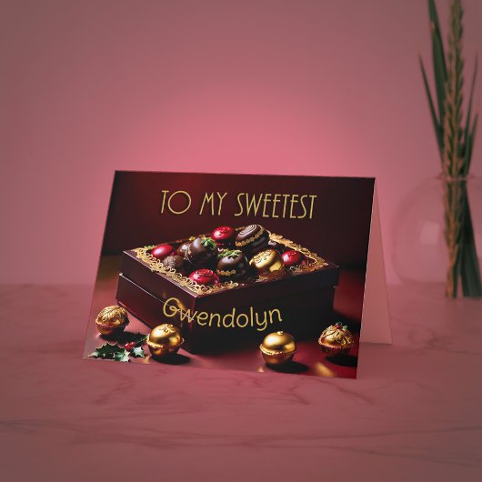 De lekkerste kerst Kaart