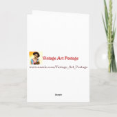 De lelie bloeit Sympathie Kaart (Achterkant)