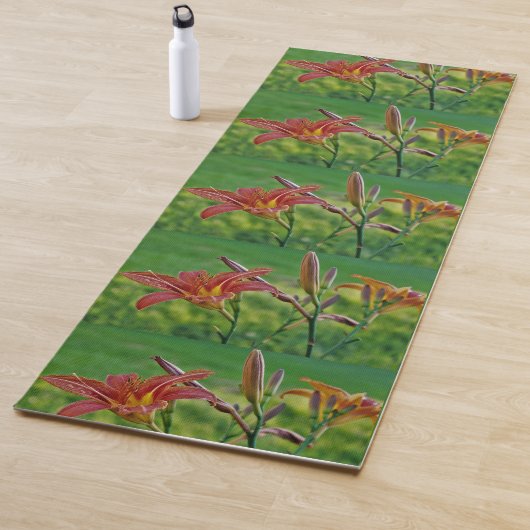 De Lelies van de tijger Yogamat (In situ)