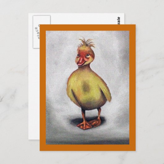 De lelijke beuzeling briefkaart (Voorkant / Achterkant)