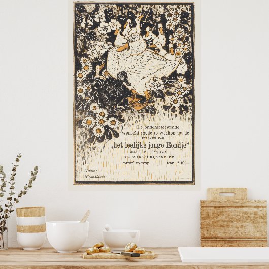 De lelijke beuzeling poster (Keuken)