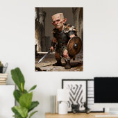 De Lelijke Eén Poster (Thuiskantoor)