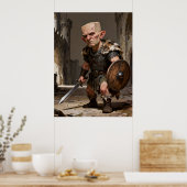De Lelijke Eén Poster (Keuken)