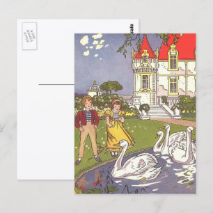 De Lelijke Eend, Klassiek Sprookje van Hauman Briefkaart
