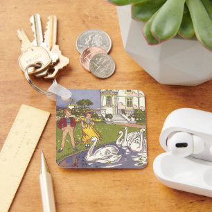 De Lelijke Eend, Klassiek Sprookje van Hauman Sleutelhanger