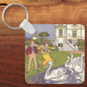 De Lelijke Eend, Klassiek Sprookje van Hauman Sleutelhanger (Voorkant)