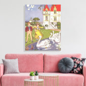 De lelijke, feillade van Hauman Canvas Afdruk (Insitu (Woonkamer))