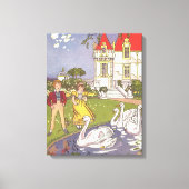 De lelijke,  feillade van Hauman Canvas Afdruk (Voorkant)