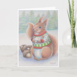 De lelijke Kaart van de Eekhoorn van de Sweater