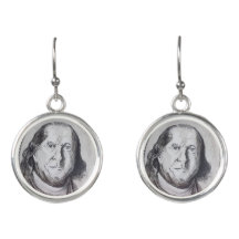 De lelijke kerel - Benjamin Franklin Portrait Drop