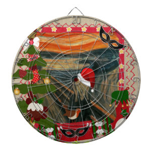 de lelijke kerst van de roemenen dartbord