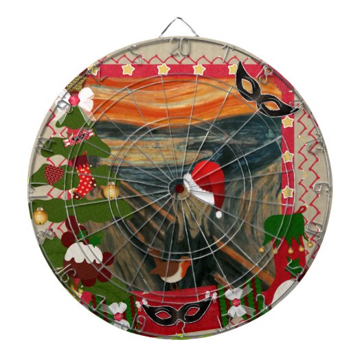 de lelijke kerst van de roemenen dartbord (Voorkant)