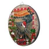 de lelijke kerst van de roemenen dartbord (Voorkant Rechts)