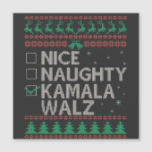 De lelijke kersttrui-verkiezing van Kamala Harris (Voorkant)