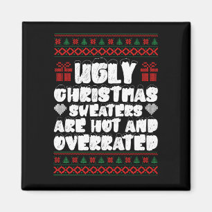 De lelijke kerstzweten zijn warm en overbelast magneet