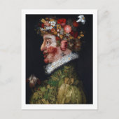 De lente, Arcimboldo Briefkaart (Voorkant)