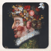 De lente, Arcimboldo Kartonnen Onderzetters (Voorkant)