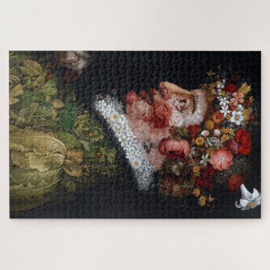 De lente, Arcimboldo Legpuzzel (Horizontaal)