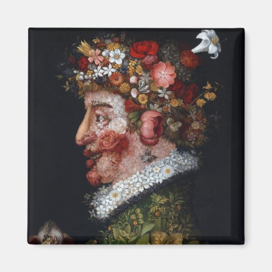 De lente, Arcimboldo Magneet (Voorkant)