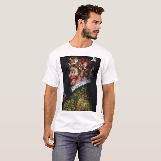 De lente, Arcimboldo T-shirt (Voorkant volledig)