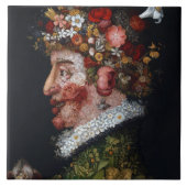 De lente, Arcimboldo Tegeltje (Voorkant)