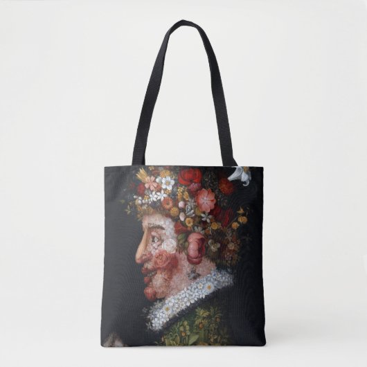 De lente, Arcimboldo Tote Bag (Voorkant)