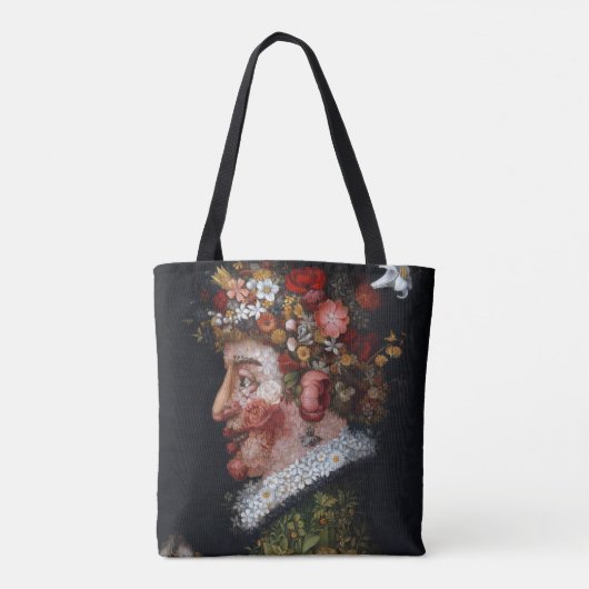 De lente, Arcimboldo Tote Bag (Achterkant)