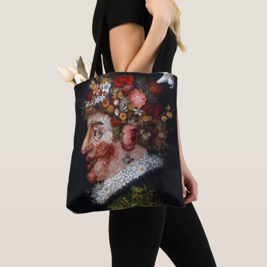 De lente, Arcimboldo Tote Bag (Dichtbij)