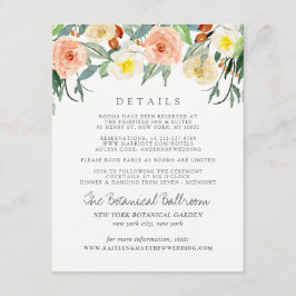 De Lente Bloesem Trouwcollectie Detail Informatiekaartje