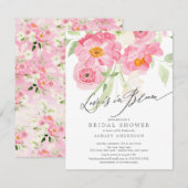 De lente bloesems liefde is in bloei kaart (Voorkant / Achterkant)