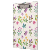 De lente Botanische Decoratieve Bloeiende Naadloos Klembord (Links)