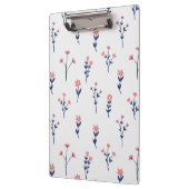 De lente Botanische Decoratieve Bloeiende Naadloos Klembord (Links)