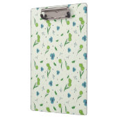 De lente Botanische Decoratieve Bloeiende Naadloos Klembord (Links)