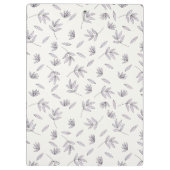 De lente Botanische Decoratieve Bloeiende Naadloos Klembord (Achterkant)