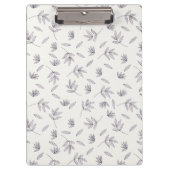 De lente Botanische Decoratieve Bloeiende Naadloos Klembord (Voorkant)