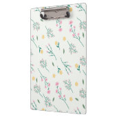 De lente Botanische Decoratieve Bloeiende Naadloos Klembord (Links)