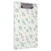 De lente Botanische Decoratieve Bloeiende Naadloos Klembord (Rechts)