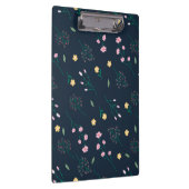 De lente Botanische Decoratieve Bloeiende Naadloos Klembord (Rechts)