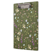 De lente Botanische Decoratieve Bloeiende Naadloos Klembord (Links)