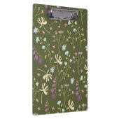 De lente Botanische Decoratieve Bloeiende Naadloos Klembord (Rechts)