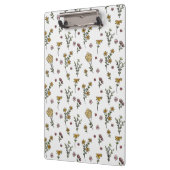 De lente Botanische Decoratieve Bloeiende Naadloos Klembord (Links)