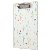 De lente Botanische Decoratieve Bloeiende Naadloos Klembord (Links)