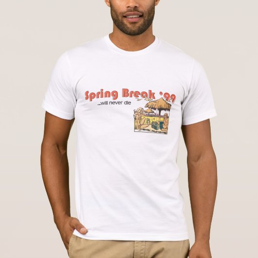 De lente Break 1999 zal nooit sterven! T-shirt (Voorkant)