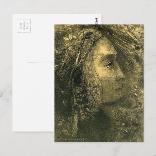 De lente door Odilon Redon Briefkaart (Voorkant / Achterkant)