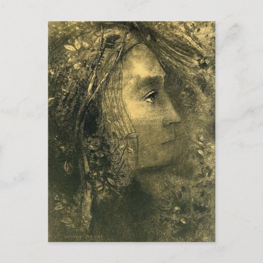 De lente door Odilon Redon Briefkaart (Voorkant)