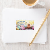 De lente heeft ontspringen labels: personaliseer P Etiket (Insitu)