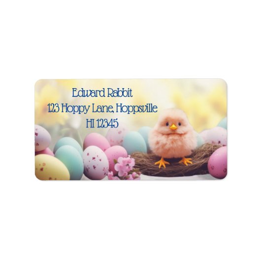 De lente heeft ontspringen labels: personaliseer P Etiket (Voorkant)