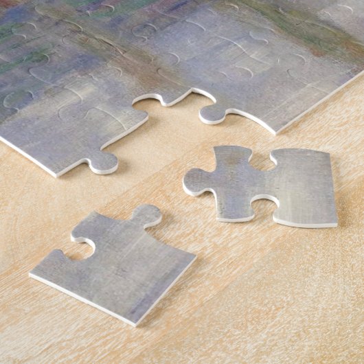 De lente in Vetheuil Monet Fine Art Legpuzzel (Zijkant)